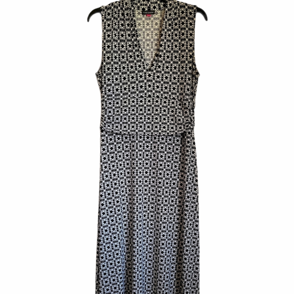 Vince Camuto Black & White Maxi Dress